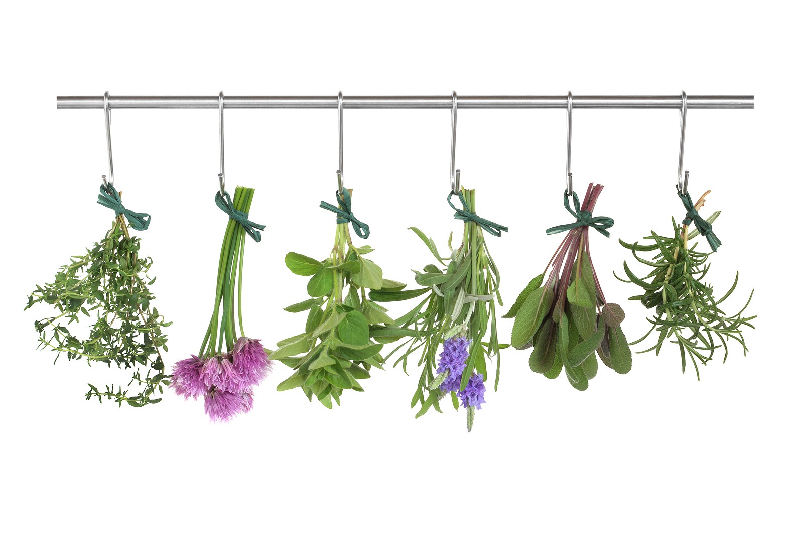 Herbs Hanging And Drying